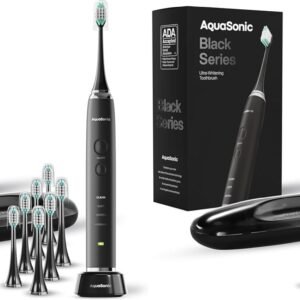 Aquasonic Black Series Ultra Whitening Toothbrush